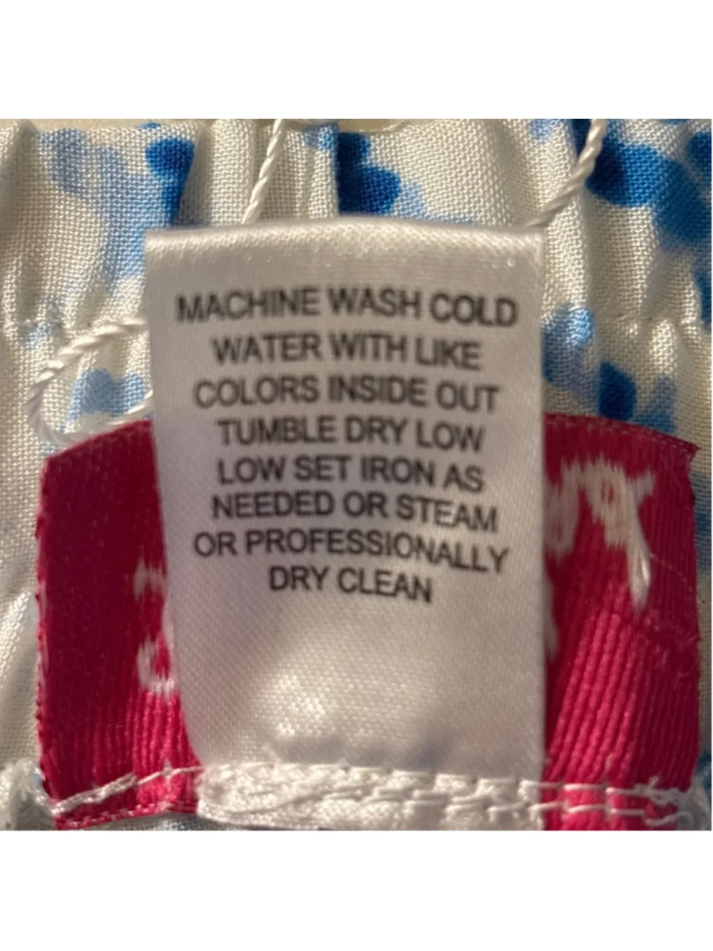 NWT Hester & Orchard Women's Blue Tye Dye Loose Fitting Pants - Size XL - Picture 6 of 10